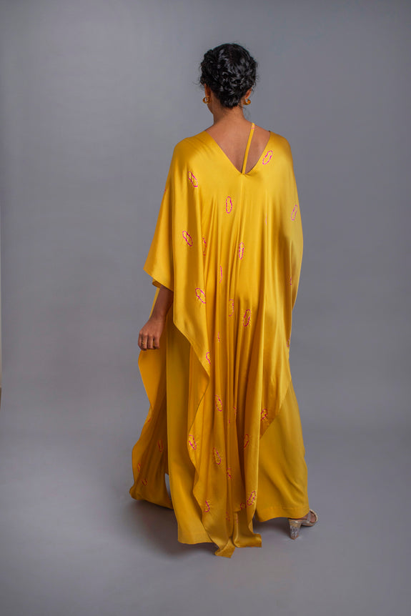 Stephany Silk 2 Way Tie-dye Kaftan Set - Republic of Mode