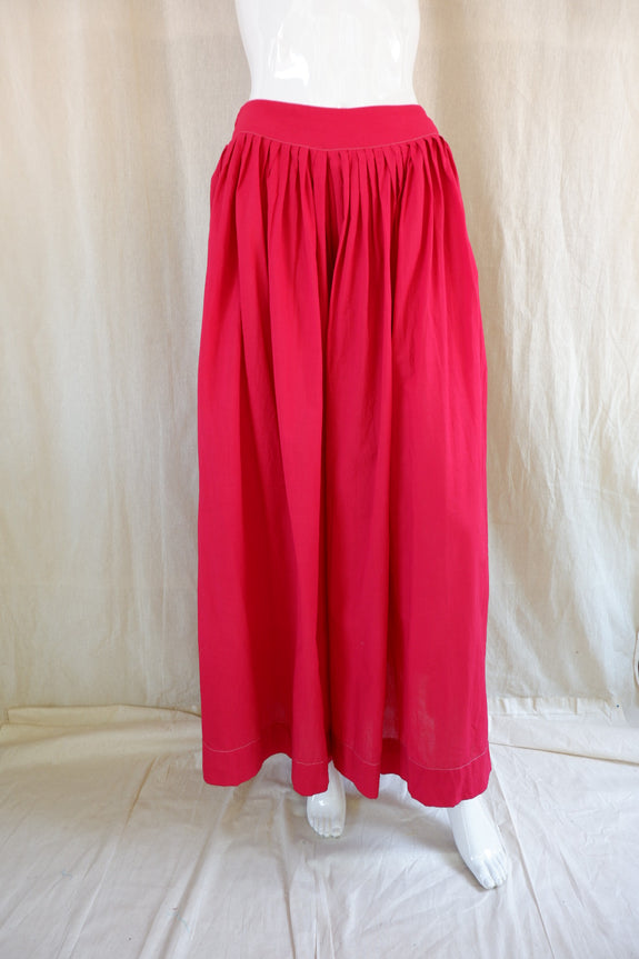 Stephany Cotton Pleated Flared Trouser - Republic of Mode