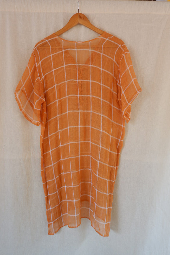 Stephany Cotton Net Cover-up Tunic - Republic of Mode