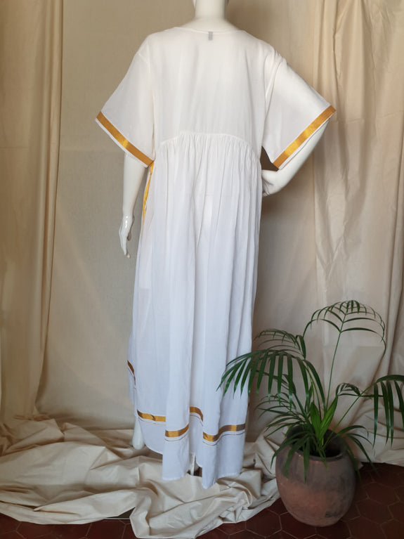 Stephany Cotton Lazy Kaftan Dress - Republic of Mode