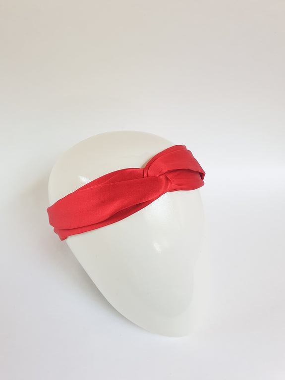 Stephany Silk Berry Twist Hairband - Republic of Mode