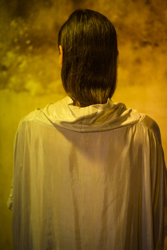 Stephany Cotton Silk Kaftan - Republic of Mode