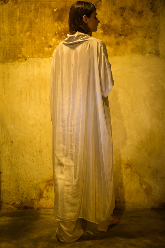 Stephany Cotton Silk Kaftan - Republic of Mode