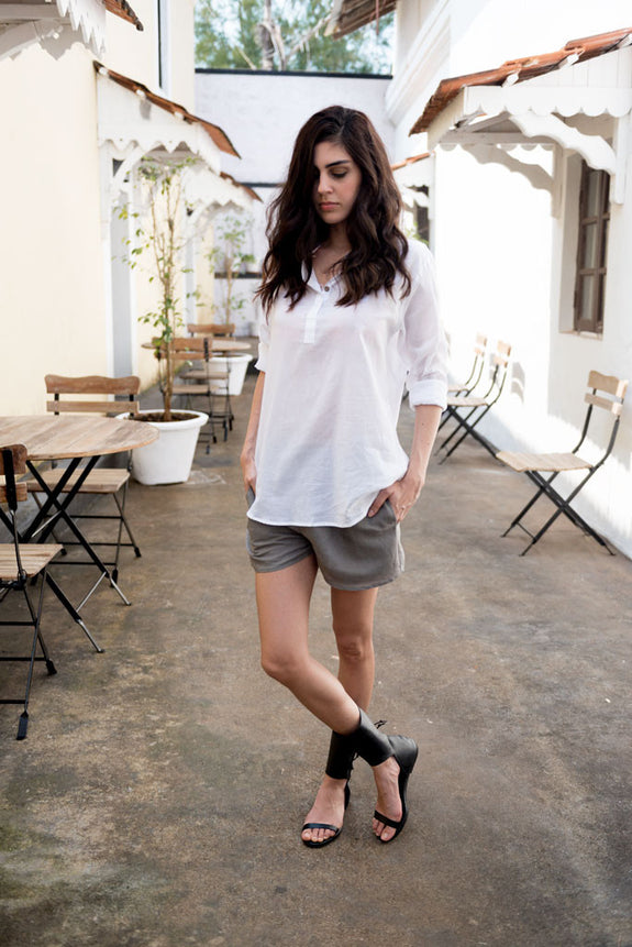 Creamoda Kurta Style Shirt - Republic of Mode