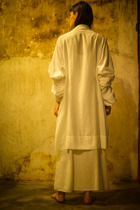 Stephany Giza Cotton Deconstructed Sleeve Jacket - Republic of Mode