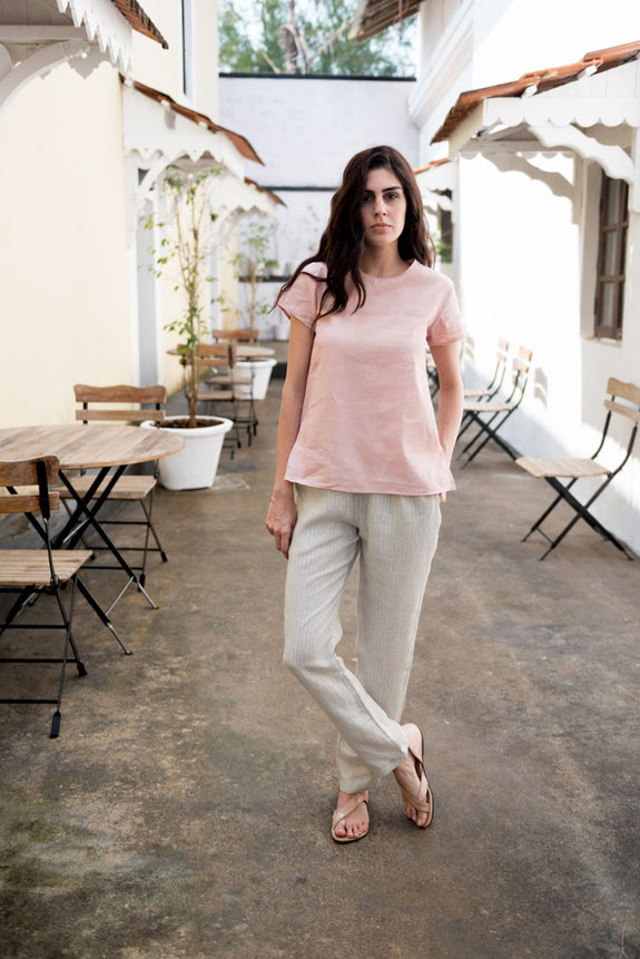 Creamoda Short Sleeve Top - Republic of Mode