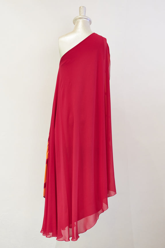 Stephany Tie-Dye One Shoulder Dress - Republic of Mode
