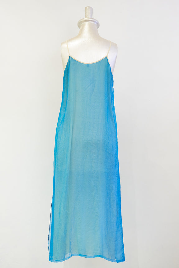 Stephany Silk Top w/ Layered Slip Dress - Republic of Mode