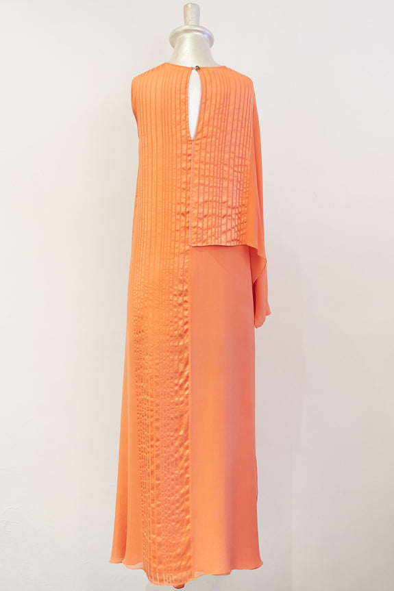 Stephany Silk Hand Draped Silk Dress - Republic of Mode
