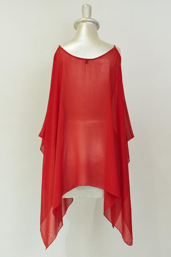 Stephany Silk Cold Shoulder Cover-up - Republic of Mode