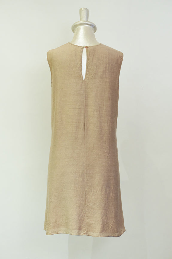 Stephany Silk Straight Cut Sleeveless Tunic - Republic of Mode