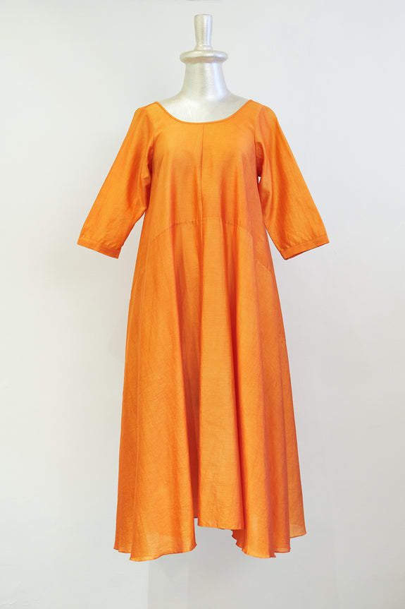 Stephany Silk Chanderi Easy Dress - Republic of Mode