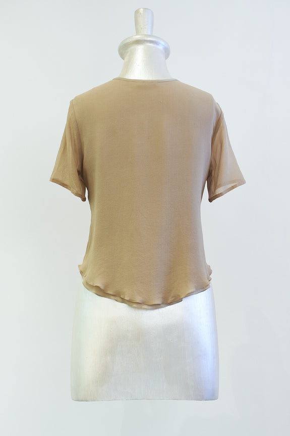 Stephany Silk Color Block Top - Republic of Mode