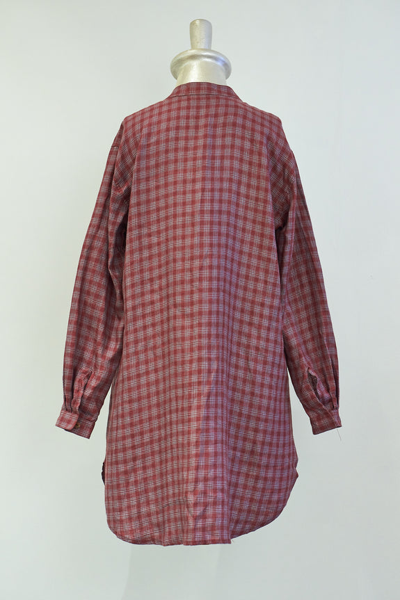 Creamoda Linen Kurta Collar Shirt Dress - Republic of Mode