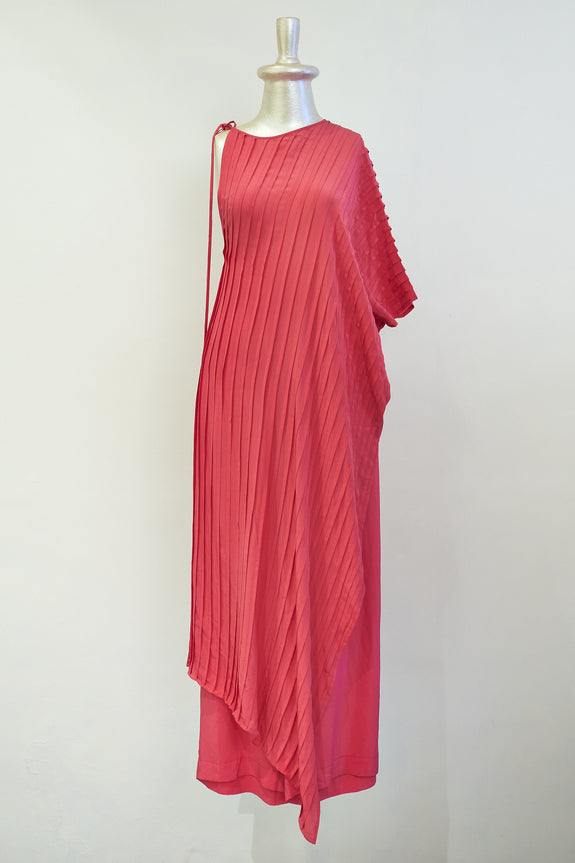 Stephany One Shoulder Tie-Up Tunic with Trouser - Republic of Mode