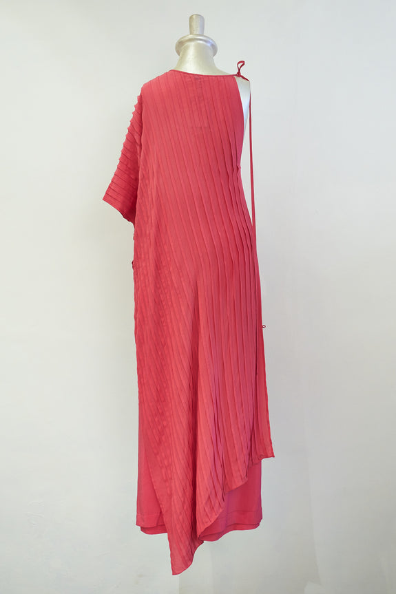 Stephany One Shoulder Tie-Up Tunic with Trouser - Republic of Mode