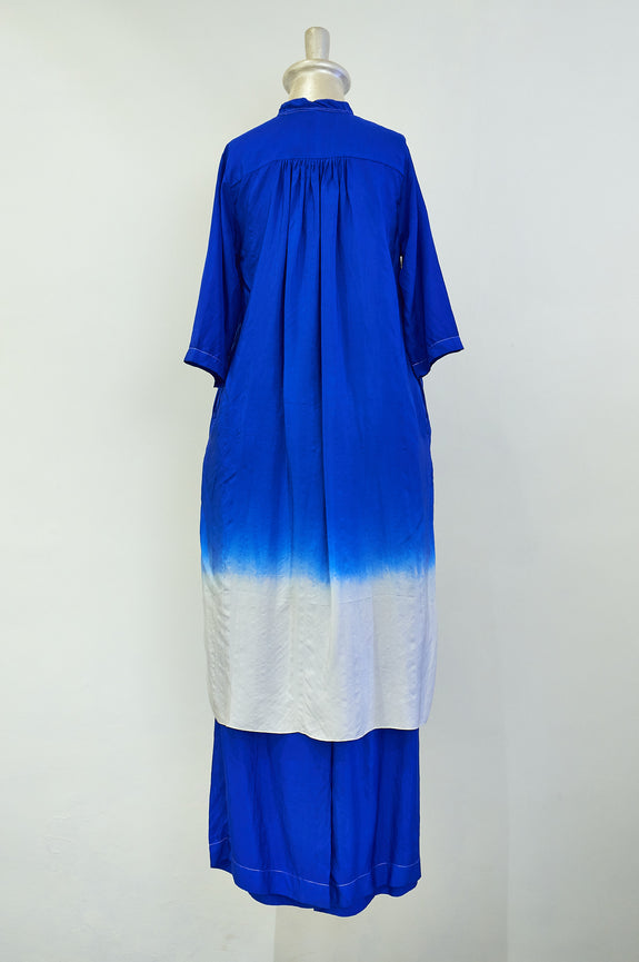 Stephany Fold Dye Silk Tunic Set - Republic of Mode
