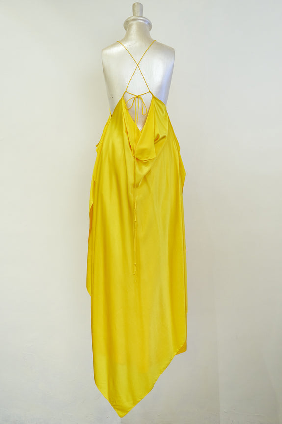 Stephany Silk Spaghetti Strap Dress w/ Trouser - Republic of Mode