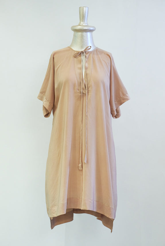 Stephany Silk Front Tie-up Tunic - Republic of Mode