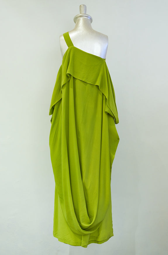Stephany Draped One Strap Dress - Republic of Mode