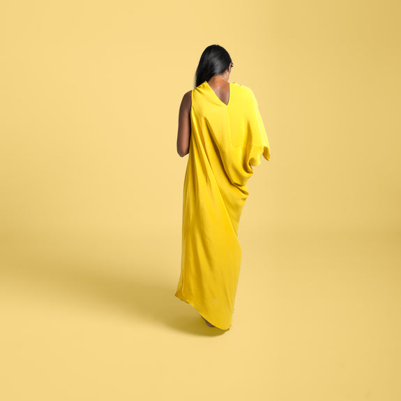 Stephany Silk Deconstructed Dress w/ Belt - Republic of Mode