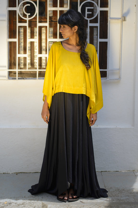 Stephany Silk Kimono Style Top w/ Strappy Dress - Republic of Mode