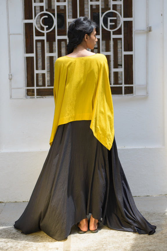 Stephany Silk Kimono Style Top w/ Strappy Dress - Republic of Mode