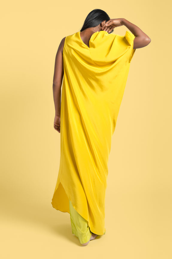 Stephany Silk Deconstructed Dress w/ Trouser - Republic of Mode