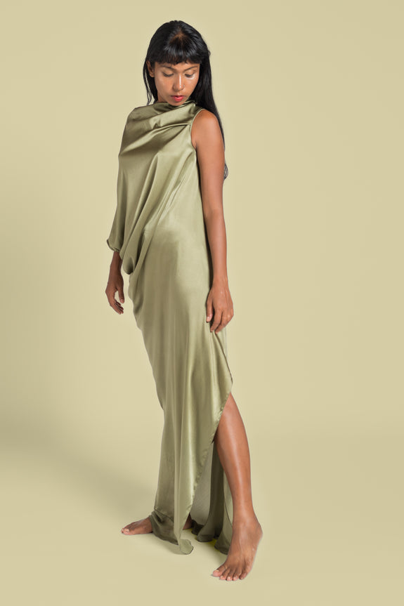 Stephany Silk Deconstructed Dress - Republic of Mode
