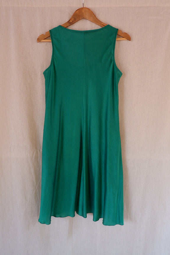 Stephany Chanderi Silk Sleeveless Dress - Republic of Mode