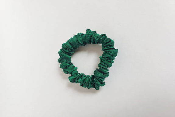 Stephany Silk Jade Scrunchy - Small - Republic of Mode