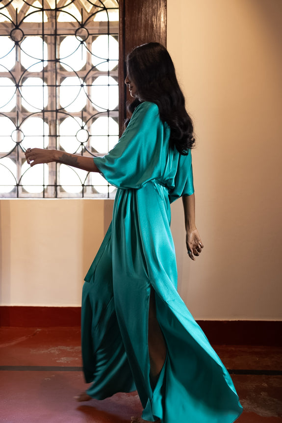 Stephany Silk Jumpsuit - Republic of Mode
