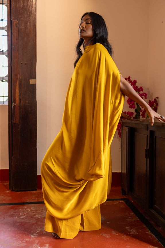 Stephany Silk Draped Set - Republic of Mode