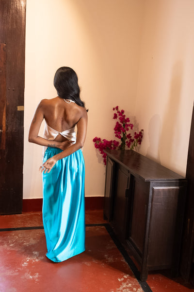 Stephany Silk Wrap Skirt - Republic of Mode