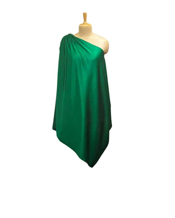 Silk One Shoulder Top
