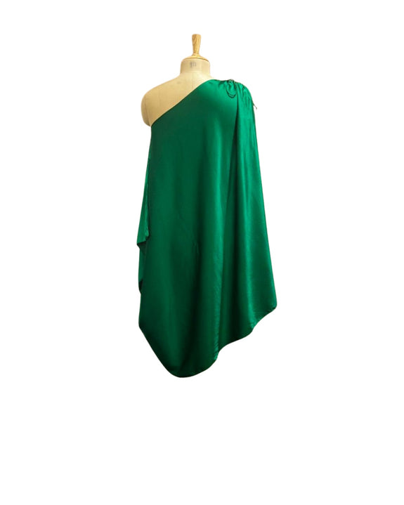 Silk One Shoulder Top