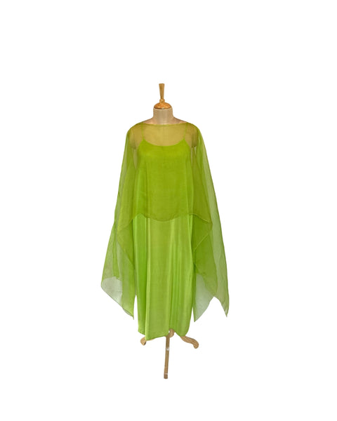 Stephany Silk Organza Cape Slip Set - Republic of Mode