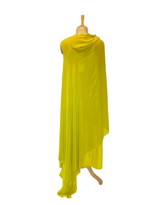 Stephany Silk Cowl Neck Dress - Republic of Mode