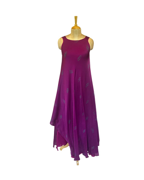 Stephany Silk Tiedye Maxi Dress - Republic of Mode