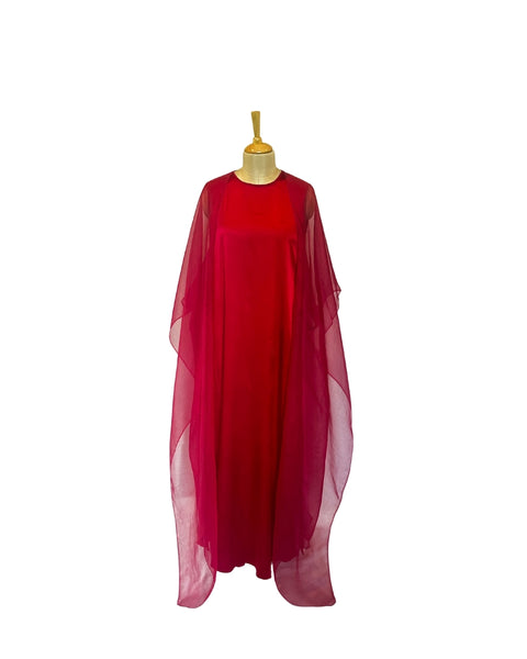 Stephany Silk Straight Cut Dress - Republic of Mode