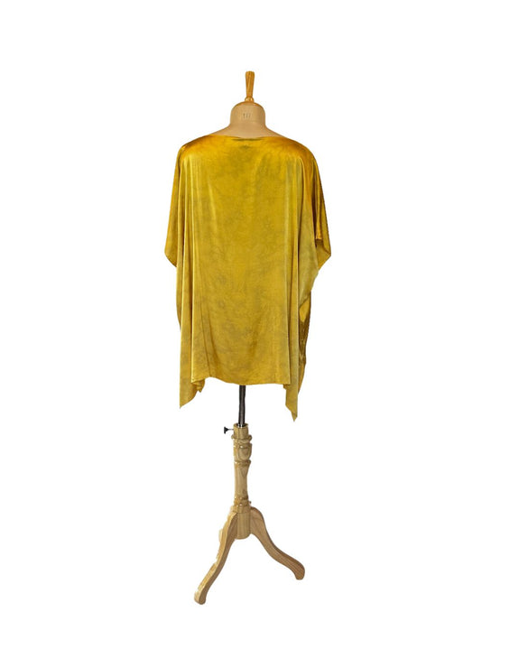 Stephany Silk Marble Print Top - Republic of Mode