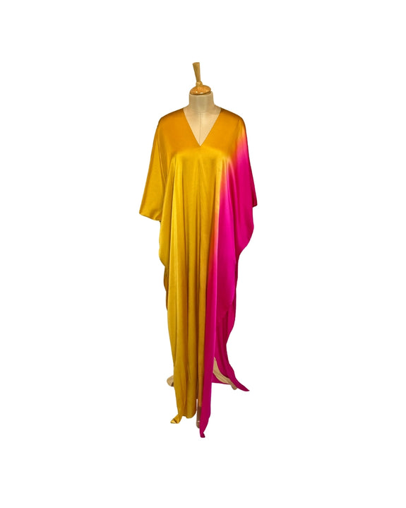 Stephany Silk 2 Toned Kaftan - Republic of Mode