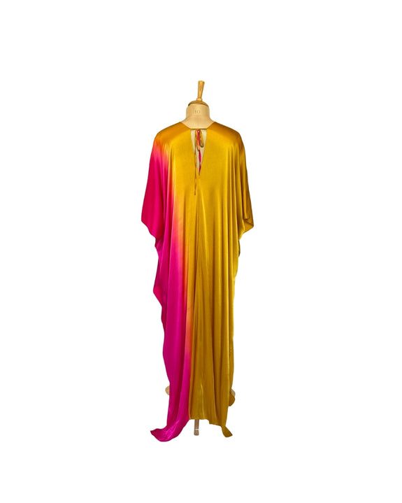Stephany Silk 2 Toned Kaftan - Republic of Mode
