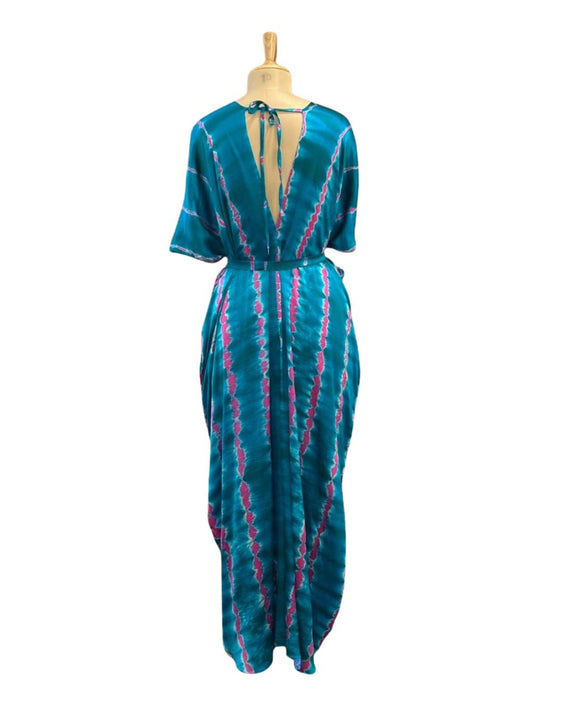 Silk Leheriya Jumpsuit