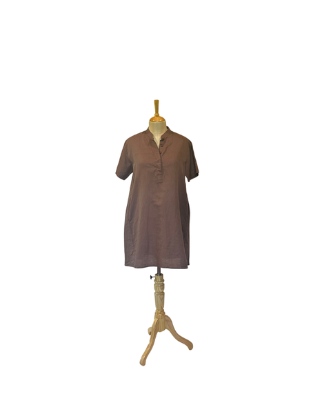Stephany Linen Kurta Dress - Republic of Mode