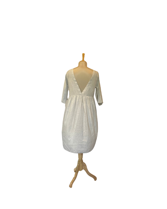 Stephany Linen Midi Dress - Republic of Mode