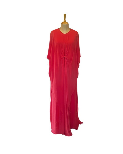 Stephany Silk Knotted Layered Dress - Republic of Mode