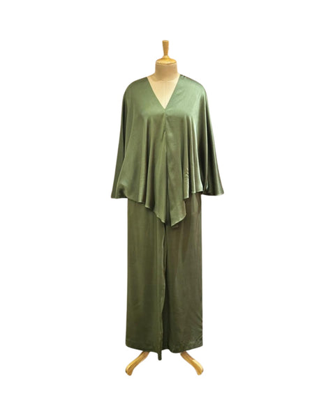Stephany Silk Back Tieup Set - Republic of Mode