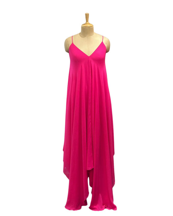 Silk Strappy Dress
