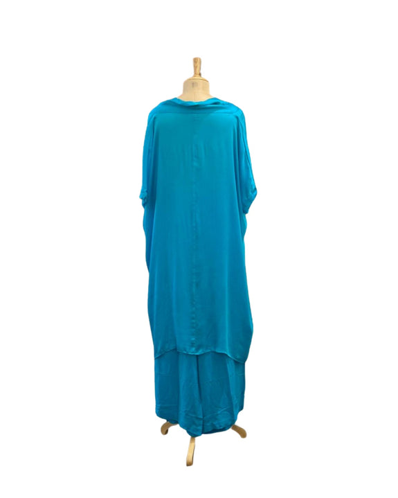 Silk V Neck Set